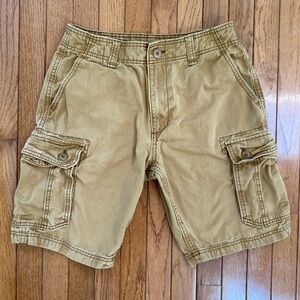 Tan Old Navy Men's Cargo Shorts